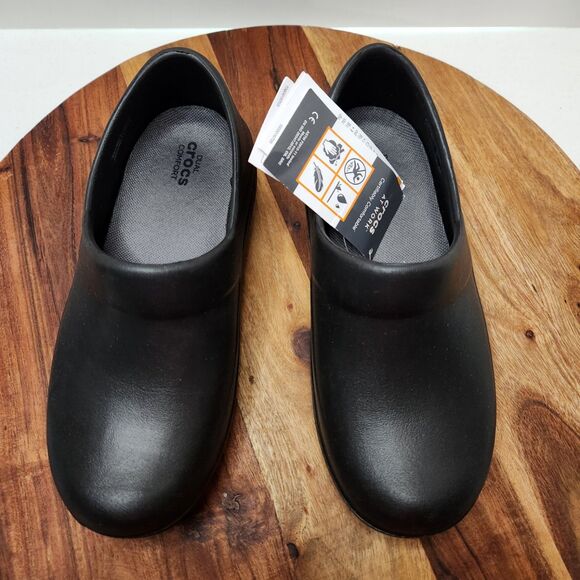 Crocs Neria Pro II Work Clog – Women’s 6, Black, Slip-Resistant - Picture 9 of 9